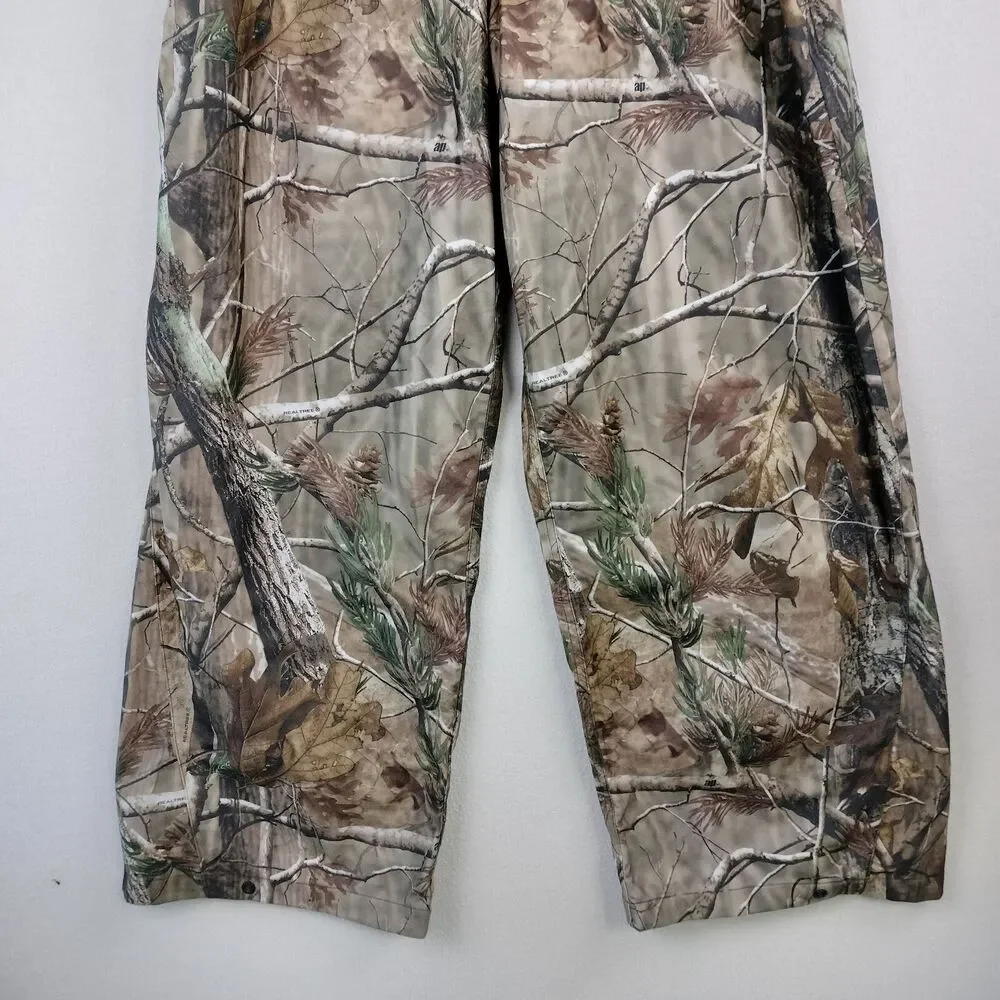 Mad Dog Camouflage Pants Mens 2XL Hunting Realtree Camo Mesh Lined Elastic Waist